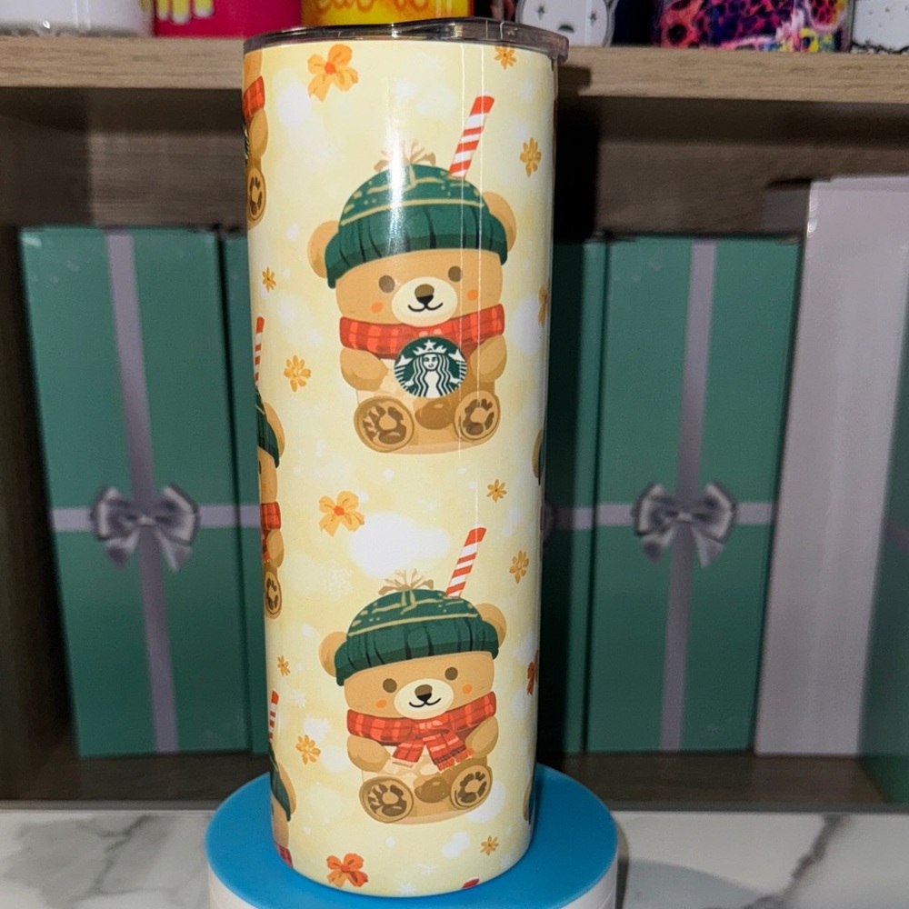 20oz Starbucks Bear Tumbler